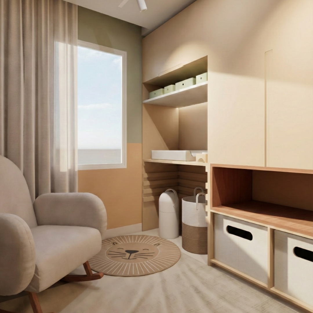 Quartinho de Bebê Evolutivo – Aurora